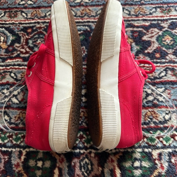 SUPERGA Red 2750 Cotu Classic Sneakers - Picture 6 of 12